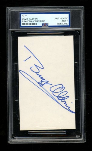 Autografo buzz aldrin - buzz, taglio