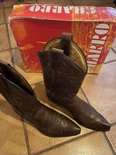 STIVALI CHARRO IN PELLE TG.44 US.10 MOD. CUERVO 2450*