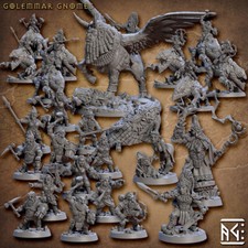 Artisan Guild Miniature D&D/wargames Gnomes of Golemmar in resina 3d print
