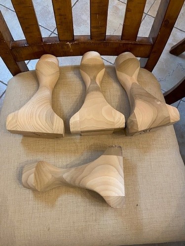 Gambe per tavolo legno - gambe, in