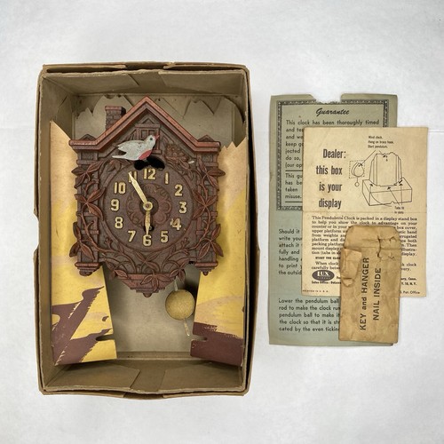 Orologio pendolo vintage lux - a,