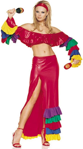 Costume ballerina salsa - di,