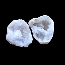 Mini Geode calcite bianca