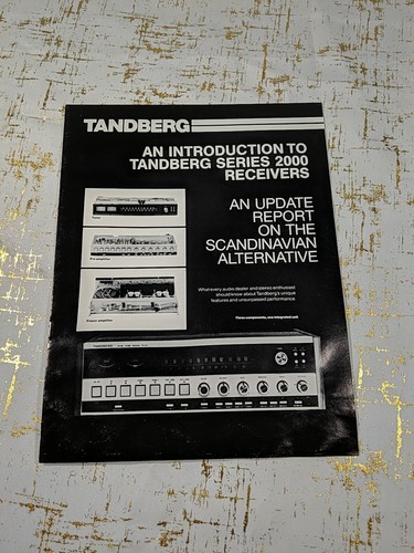 Tandberg intro serie 2000 - a,