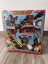 L'invincibile Robot Trider g7 Mini Set 3 Pezzi Ceppi Ratti Vintage Toys 