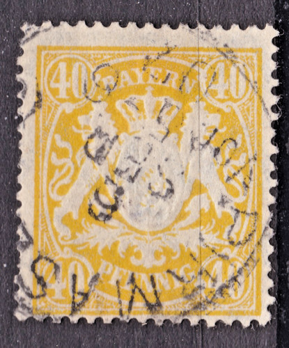 Timbre 1888 1904 - timbre, allemagne/