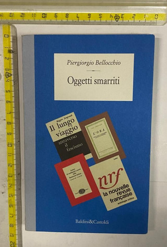 Piergiorgio bellocchio oggetti - bellocchio,