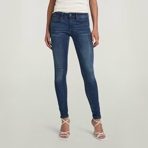 Jeans donna star grezzo blu - jeans,