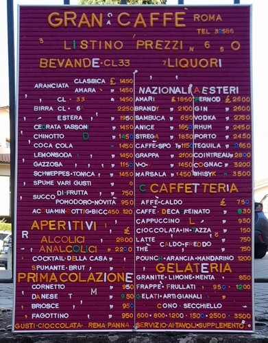 Listino prezzi bar - 🔥🔥,