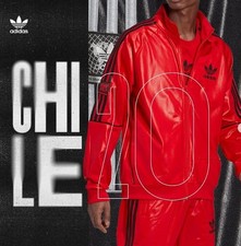 Chile 20 Adidas Originals Tracksuit Red Men Size XL Full Jacket Pants Tuta Uomo