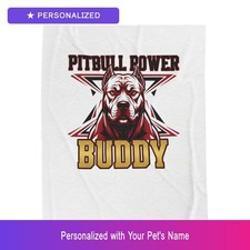 Coperta personalizzata Pitbull
