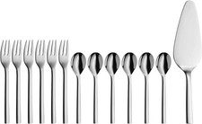 Wmf nuova, set torta 13 pezzi in acciaio inox
