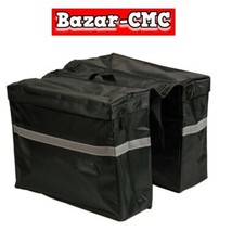 DOPPIA BORSA bici Portapacchi posteriore impermeabile Sacca bicicletta Nylon