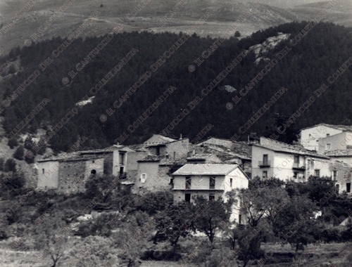 1969 filetto paesaggio case - filetto,
