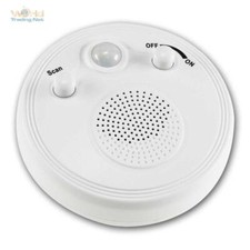 Radio con rilevatore di movimento fino a 3m, FM FM, radio da bagno a batteria per parete o soffitto