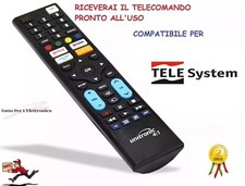 TELECOMANDO TELESYSTEM UNIVERSALE SCEGLI IL MODELLO TI ARRIVA PRONTO ALL'USO