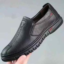 Scarpe Uomo Moda Pelle