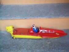 Modellino vintage di motoscafo in plastica anni 70
