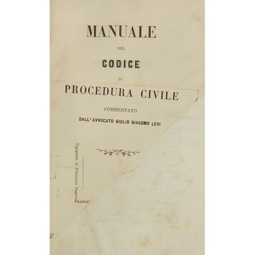 Levi giulio giacomo manuale - giulio,