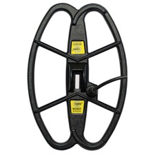 Bobina di ricerca DD CORS Scout 12,5"x8,5" per metal detector greco Teknetics con coperchio