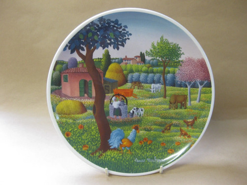 Piatto parete ceramica - da, in