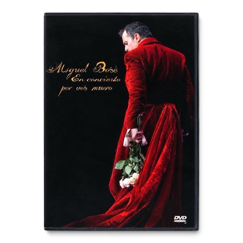 Dvd miguel bosé - dvd, "en
