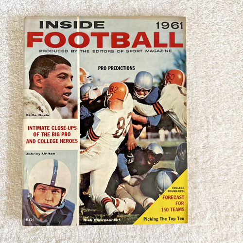 1961 inside football - inside, annual