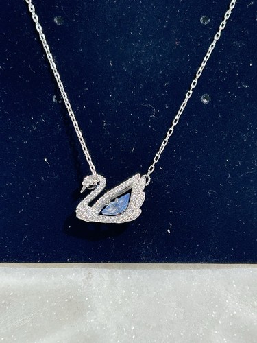 Collana swarovski cigno - collana,