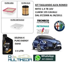 KIT TAGLIANDO OLIO ORIGINALE