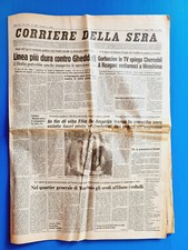CORRIERE DELLA SERA 15 MAGGIO 1986 INCIDENTE ELIO DE ANGELIS LE CASTELLET
