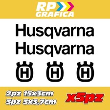 Adesivi husqvarna 5pz varie - adesivi,