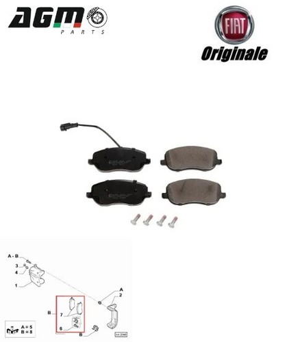 Serie pastiglie freni disco - pastiglie,