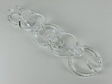 5 Giogali Vistosi In Vetro Di Murano Ricambio Per Lampada Lampadario Vintage