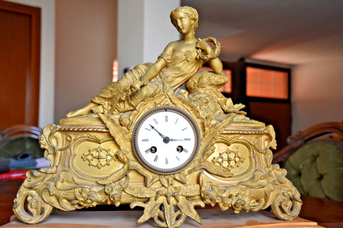 Orologio parigina bronzo - parigina, in
