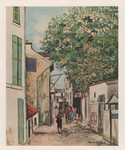 Maurice utrillo rue - de, la
