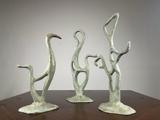 Set tre Sculture cartapesta