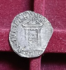 Mezzo Grosso Giubileo 1600 Argento- Clemente VIII (1592-1605 d.c.)- Stato...