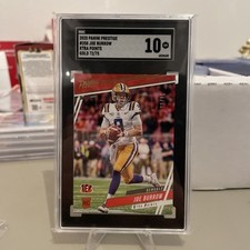Joe burrow rookie 2020 - burrow,