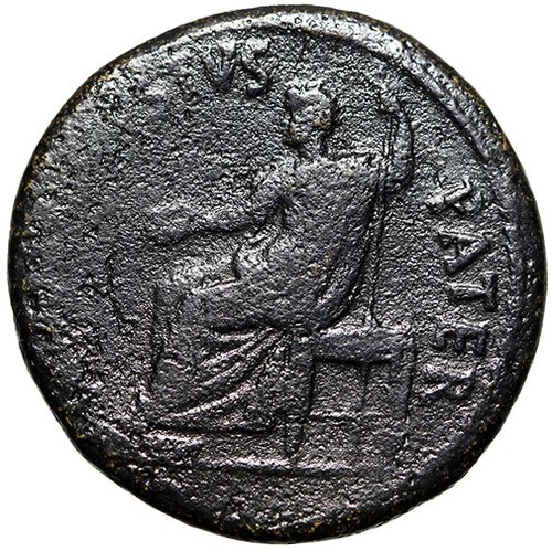 Augusto sesterzio divus - augusto, "divus