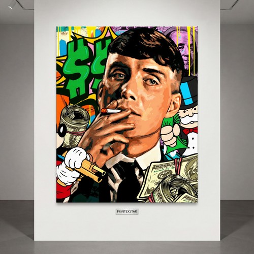 Quadro parete peaky - quadro, da