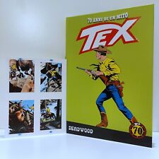 TEX 60 NUOVO DA EDICOLA CON FIGURINE! GAZZETTA CARTONATO 70 ANNI DI UN MITO 