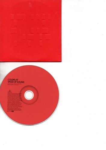 Coldplay rare promo speed - promo,