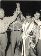 1961 MILANO BOXE Duilio LOI campione mondiale Welters junior contro Carlos Ortiz