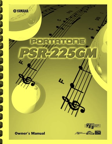 Yamaha portatone psr 225gm - yamaha,