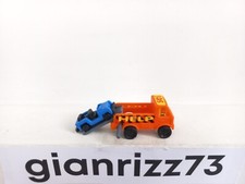 Kinder Ferrero Sorpresine Carroattrezzi Arancio Auto Blù K96/12