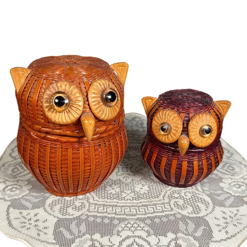 Set cestini nido gufo - set/2,