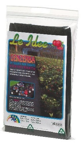 Telo nero tnt per pacciamatura - nero,
