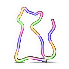 Insegna Luminosa a LED "Meow