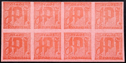 Passau circa 1920 8x1 pfennig - passau,