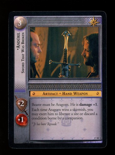 Lotr tcg rise saruman foil - lotr,